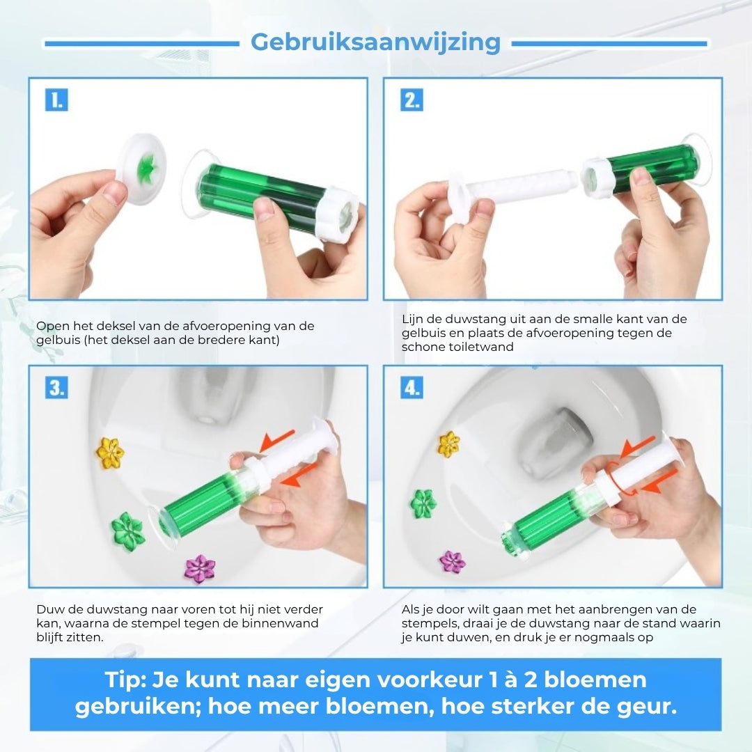 Frisse Spoel Gel-stempelset