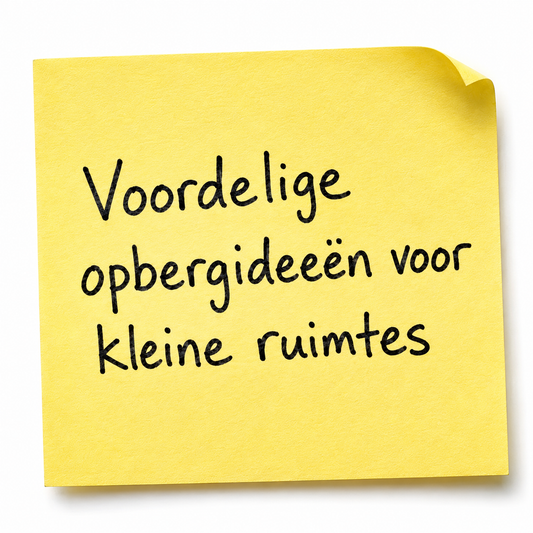 Voordelige opbergideeën voor kleine ruimtes