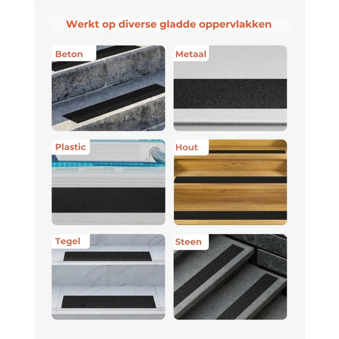Trappen Griptape - Sterk klevende achterkant – geschikt voor zowel binnen als buiten