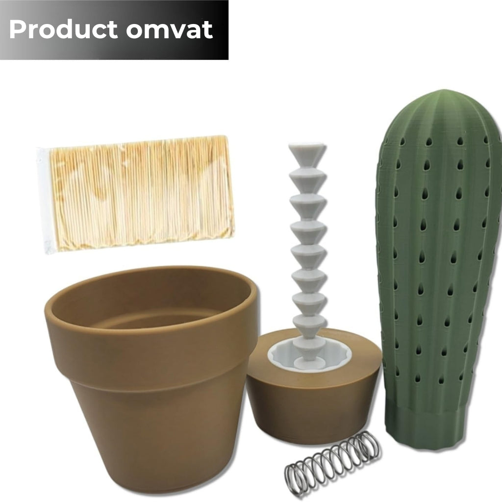 Cactus Tandenstokerhouder Decoratiestuk