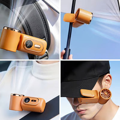 Mini Draagbare Handheld Clip-On Ventilator
