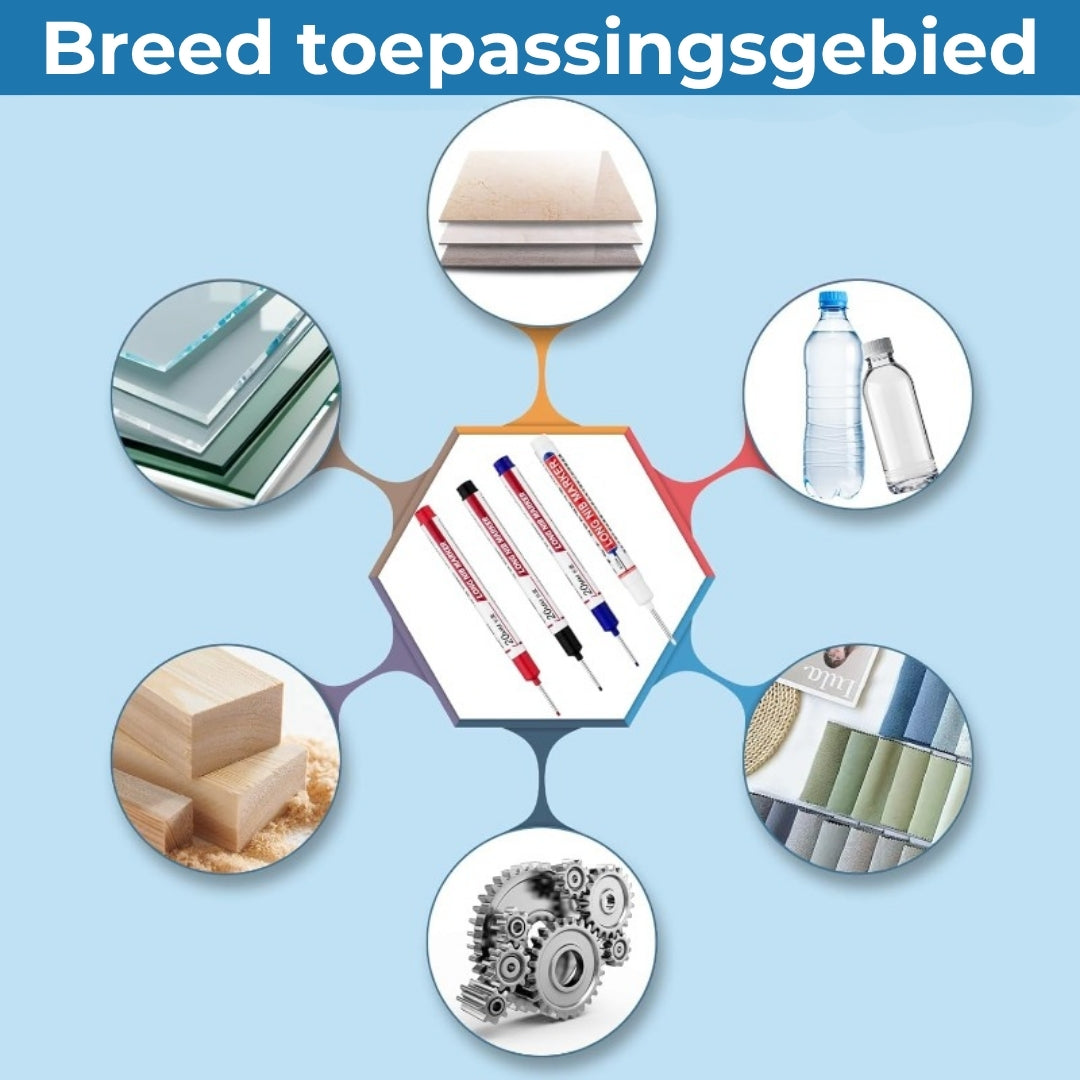 Markeerstift met lange punt - Vakmangereedschap