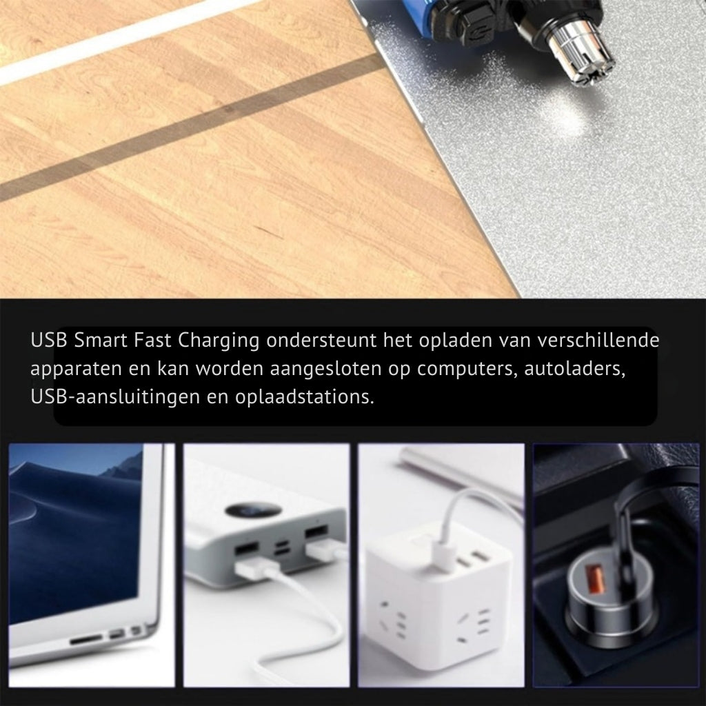 Merkloze USB-C Neushaartrimmer