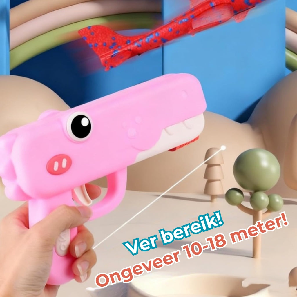 Dino Glider Vliegtuiglauncher