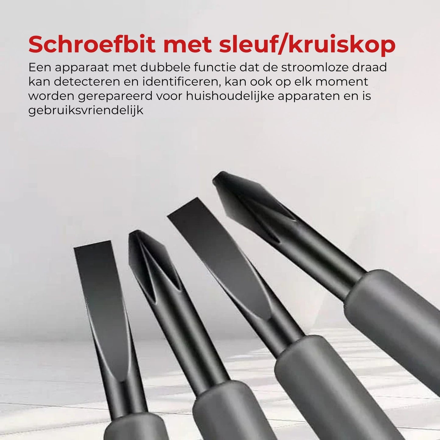 2-in-1 Schroevendraaier en Elektriciteitdetector