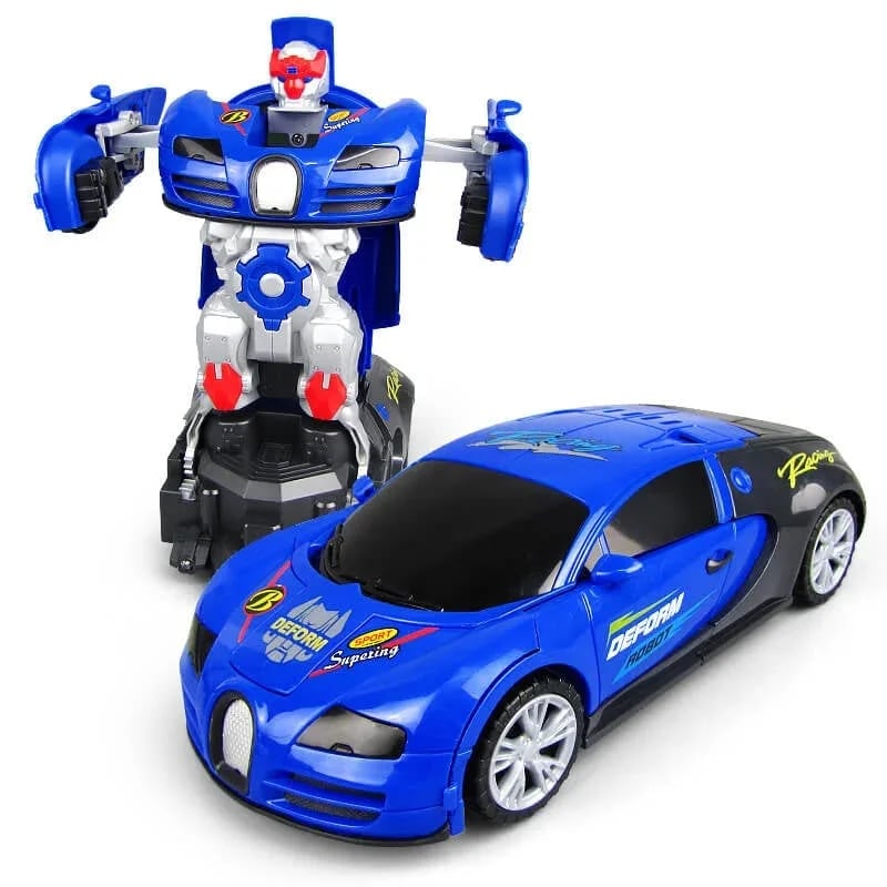 Robotisch vervormbare speelgoedauto's