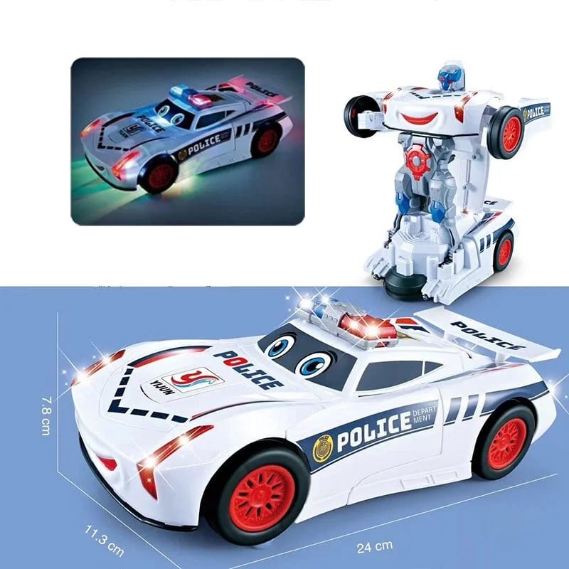 Robotisch vervormbare speelgoedauto's