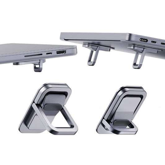 Onzichtbare laptopstandaard van aluminium (2st)