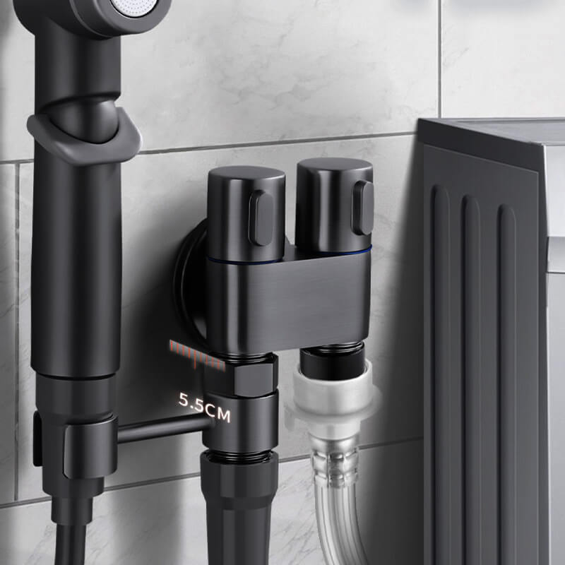 Toilet Bidet-Waterspuit met Regelklep